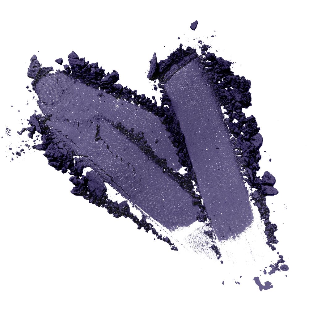 swatch of a vegan talc-free Burlesque sparkling refill illustrated on a white canvas