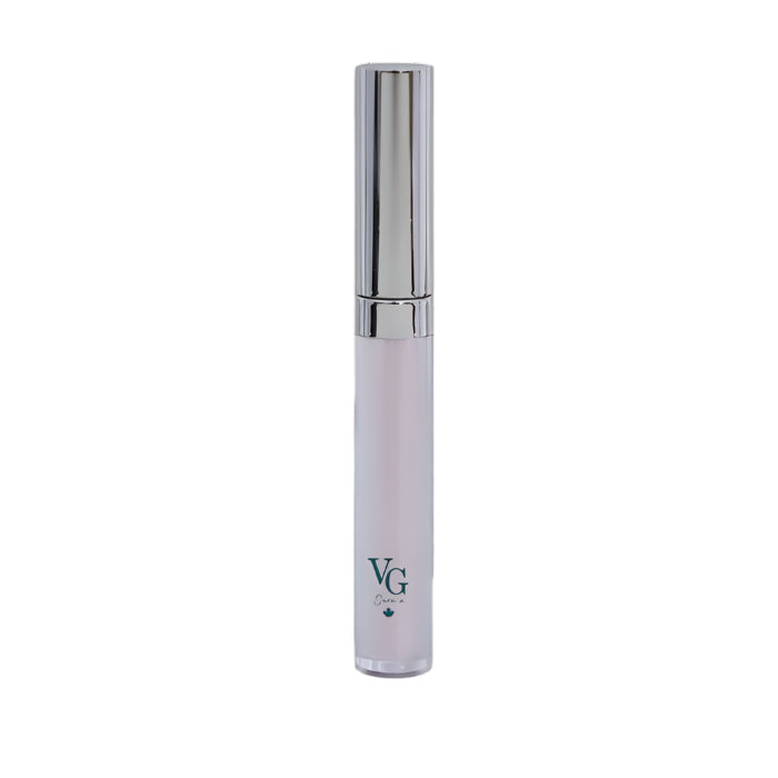 An elegant tube of lip plumper with logo