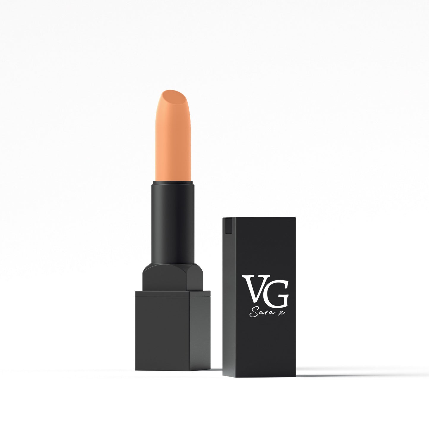 VG logo imprinted on Vitamin E enriched lipstick