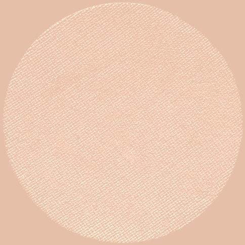 rounded swatch in a whisky color tone of a matte eyeshadow refill