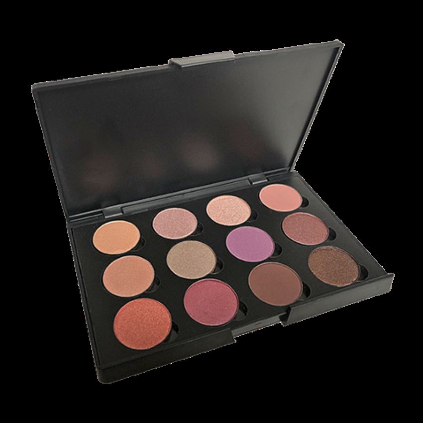 Canadian Vegan Natural 12 Eyeshadow Palette - Velvet Nightfall