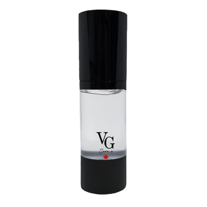 bottle of face makeup primer wiht a logo