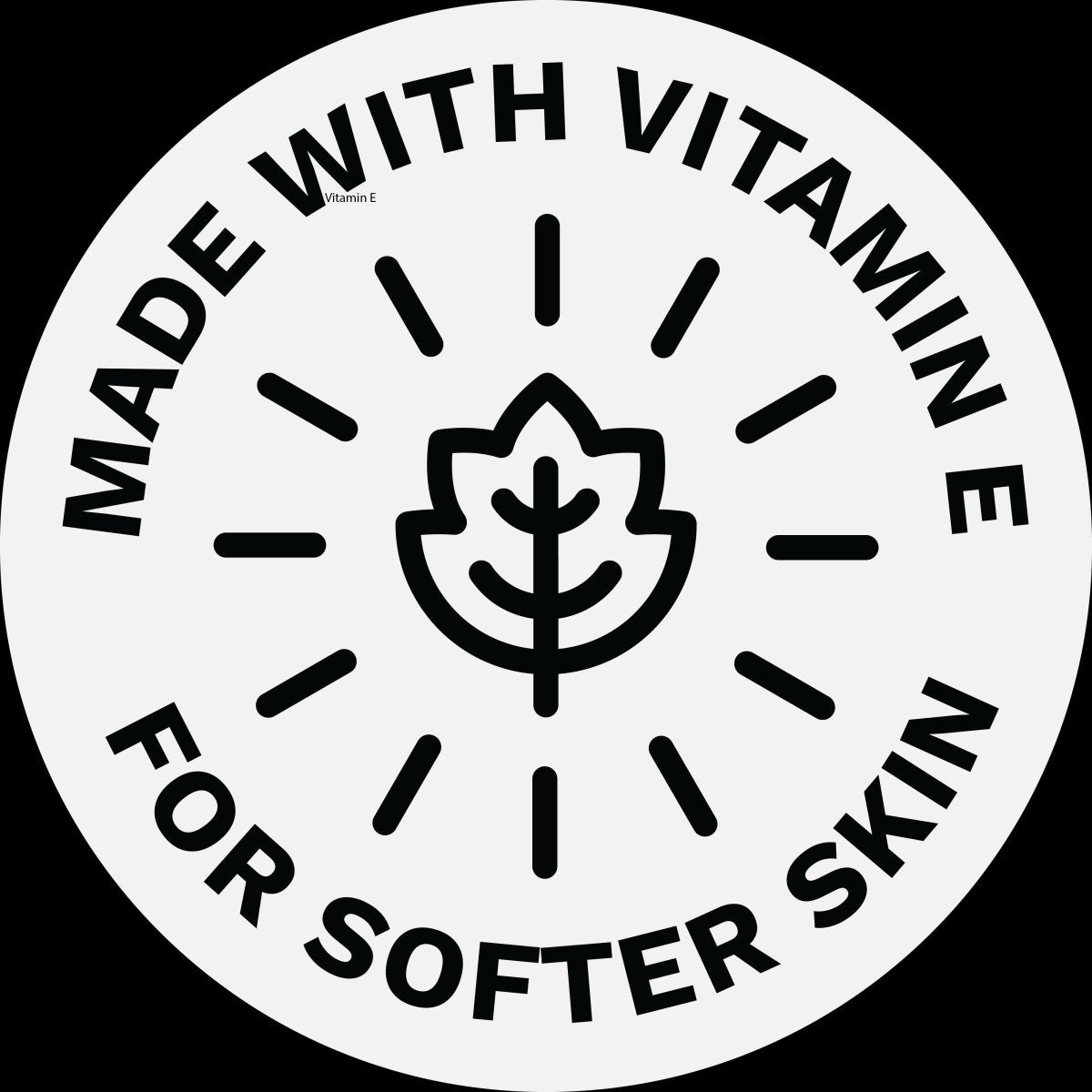 Close-up of VGSarax mascara highlighting its vitamin E enrichment