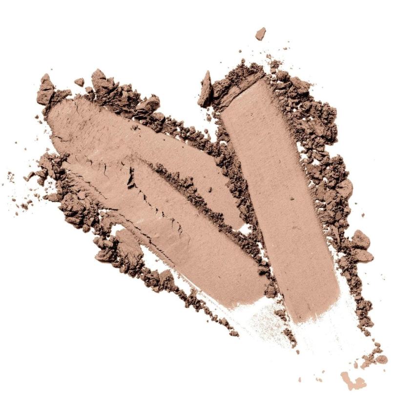 White background featuring a heart-shaped vegan matte eyeshadow